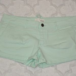 NWOT Garage Mint Shorts